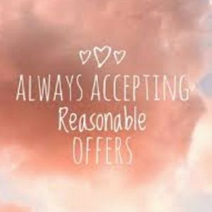 Reasonable Offers and BUNDLES! accepted